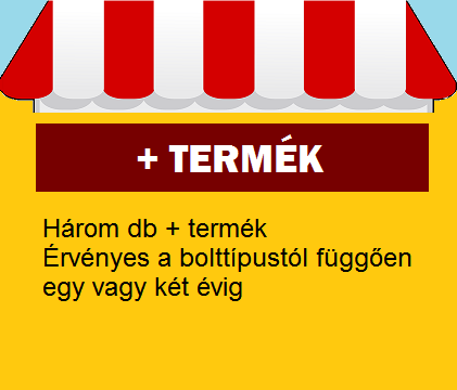 PLUSZTERMÉK díjcsomag